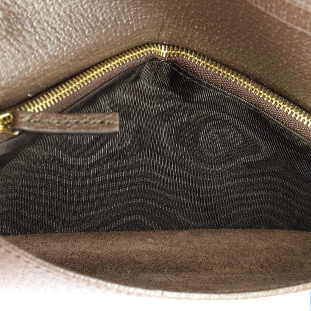 Gucci Chain Wallet Printed GG Coated Canvas Print, Multicolor - Picture 5 of 6